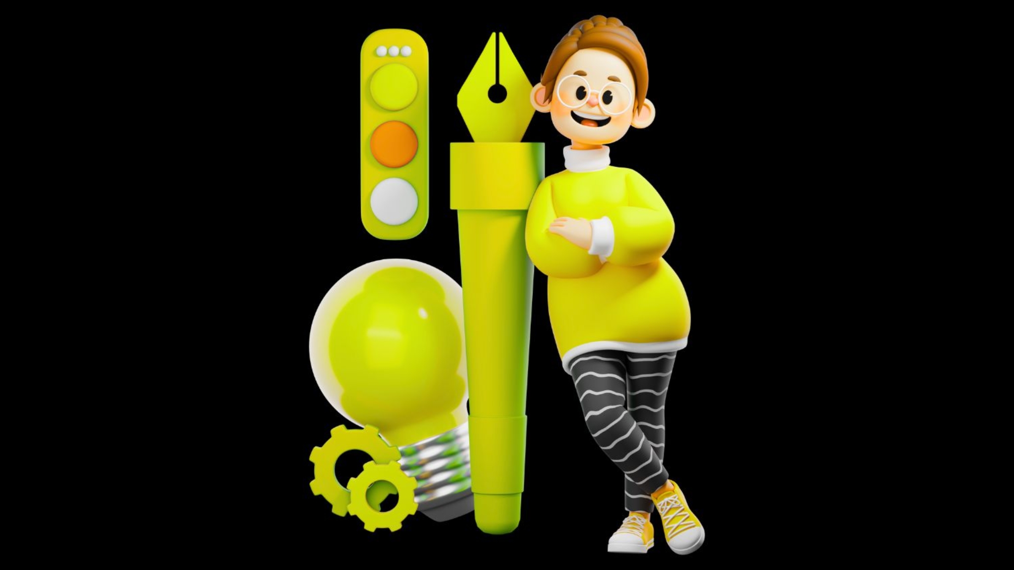 A collection of logos, color palettes, and fonts displayed on a mood board, illustrating the core concepts of the Brand Identity Design Guide.